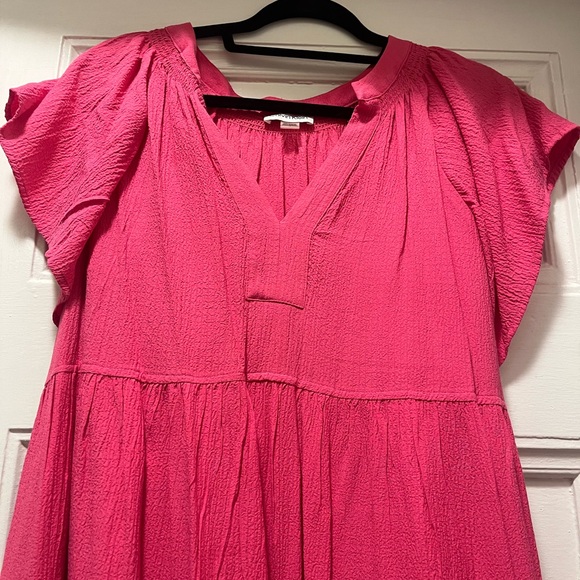 Calvin Klein Bright Prink Dress - Picture 3 of 5